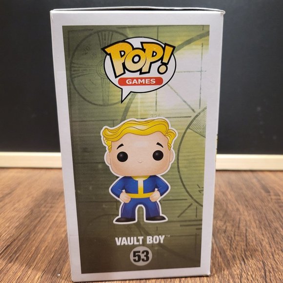 Fallout Vault Boy (Gold) GameStop Exclusive Funko Pop - Picture 4 of 12